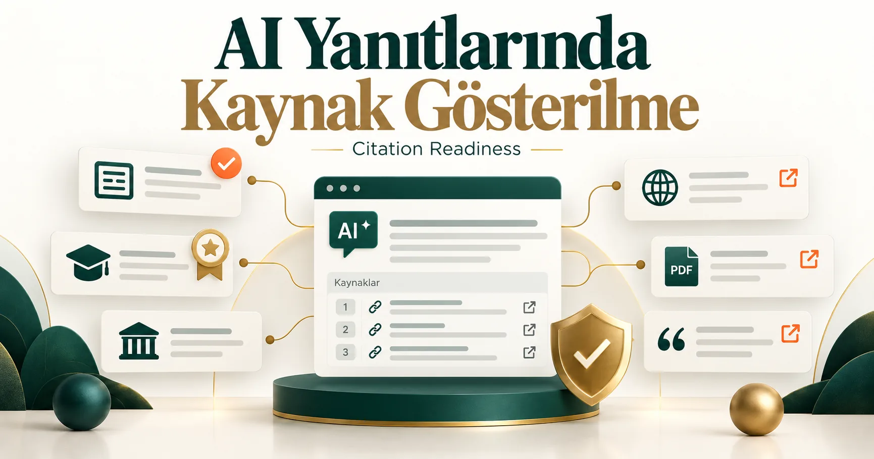 Yapay Zeka Yanıtlarında Kaynak Gösterilme