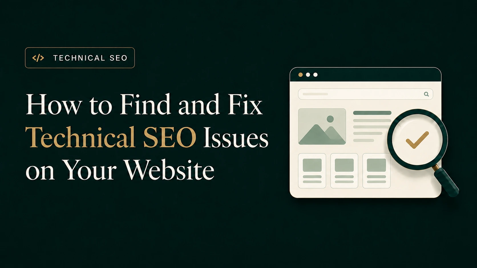 How to find and fix technical SEO issues on your website