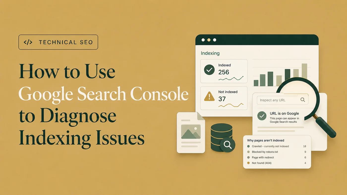 How to use Google Search Console to diagnose indexing issues