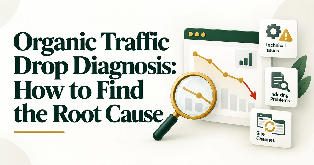 Organic Traffic Drop Diagnosis: How to Find the Root Cause