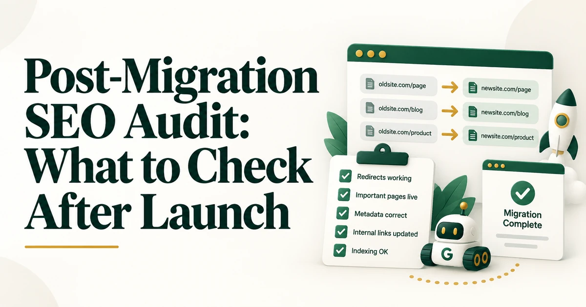 Post-Migration SEO Audit