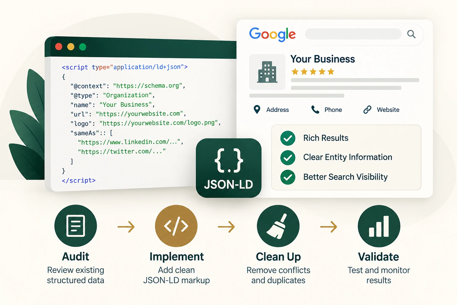 Schema Markup & JSON-LD Implementation Services