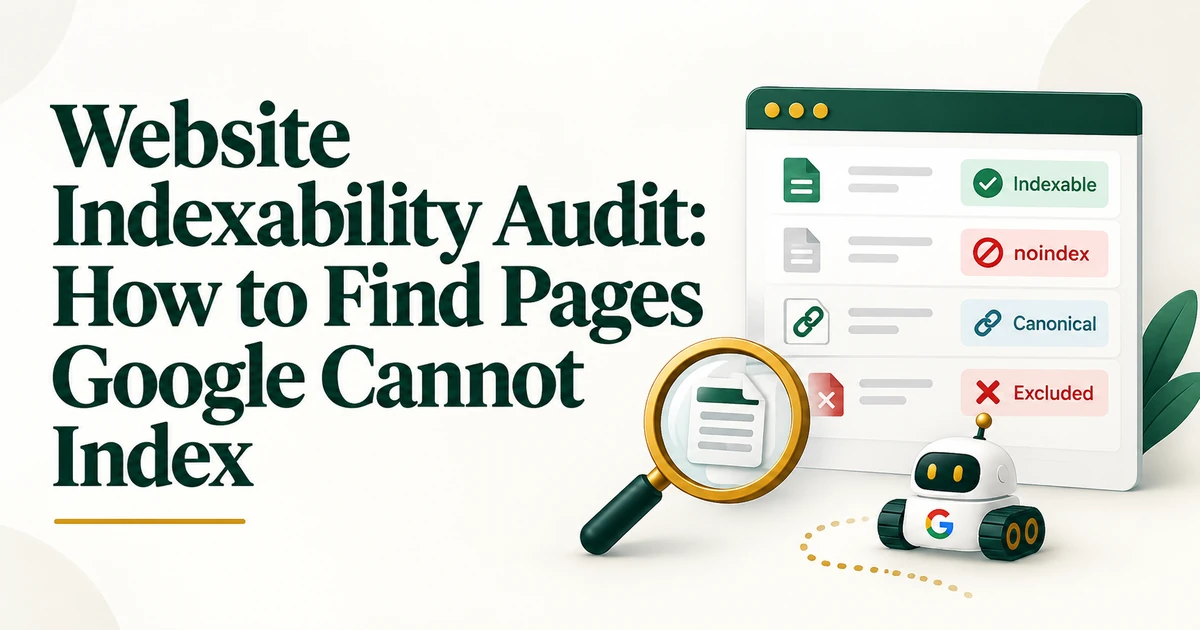 Website Indexability Audit