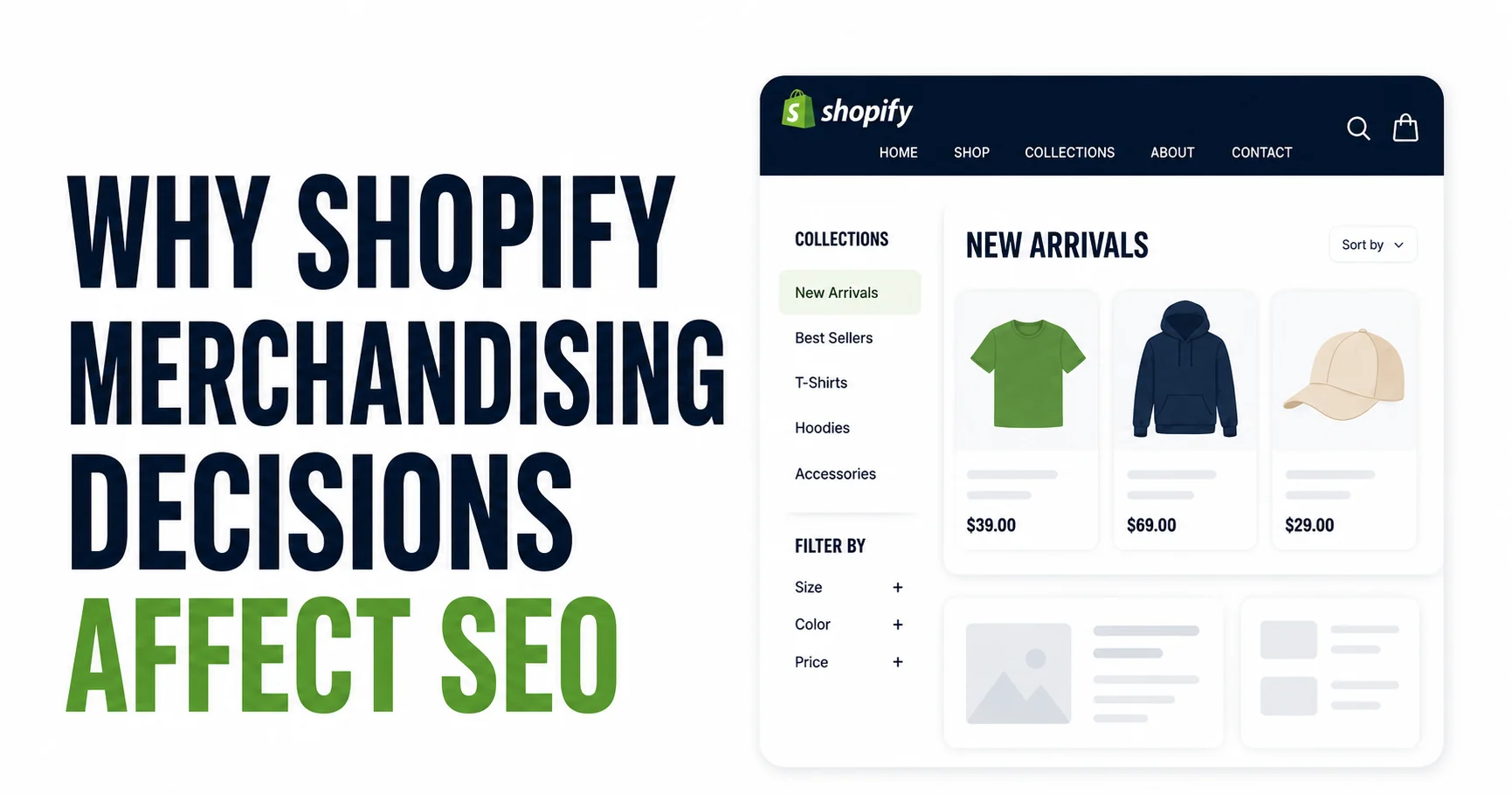 Why Shopify Merchandising Decisions Affect SEO