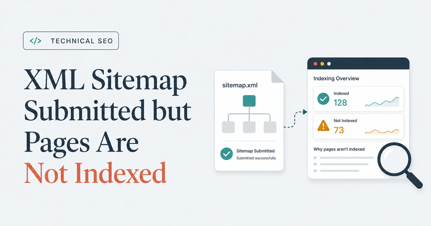 XML sitemap submitted successfully while pages remain unindexed in Google
