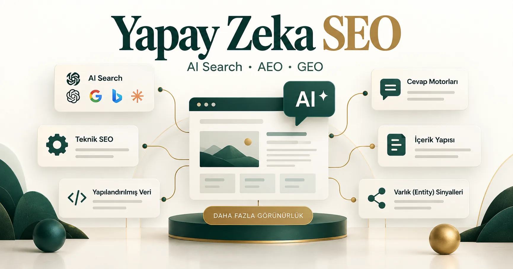 Yapay Zeka SEO (AI SEO) Nedir? Yapay Zeka Arama Optimizasyonu Rehberi